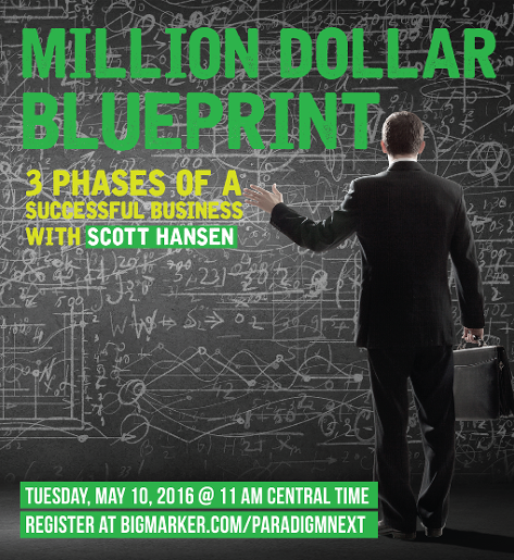 Featured Friday: Scott Hansen, Million Dollar Blueprint: 3 Phases of a Successful Business