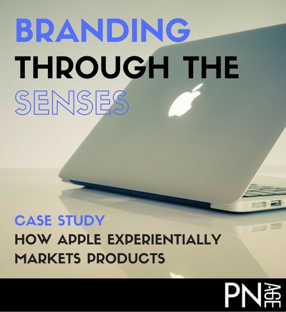 Apple brands through the senses