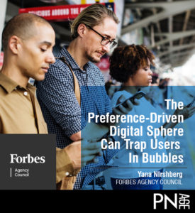 The Preference-Driven Digital Sphere Can Trap Users In Bubbles